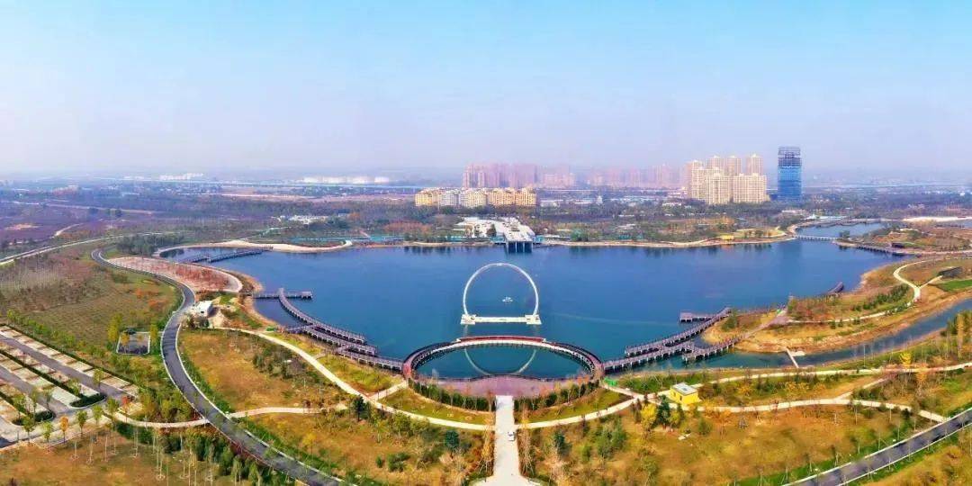 103万㎡丨咸阳东又一网红湖泊湿地公园亮相!