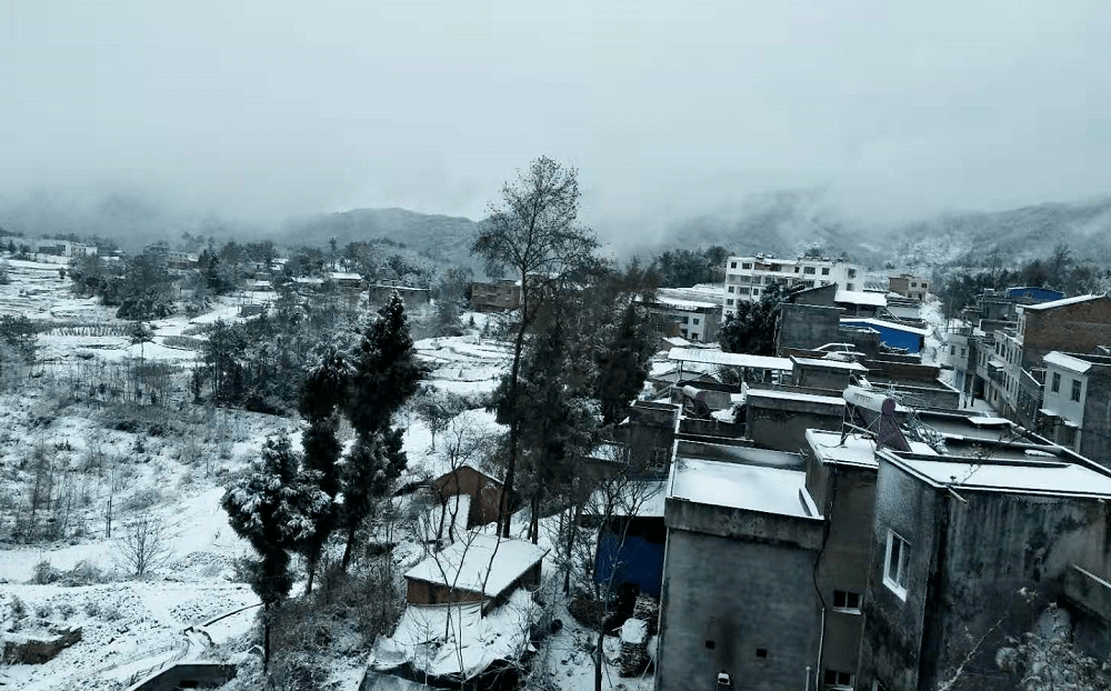 云阳,好大一场雪!