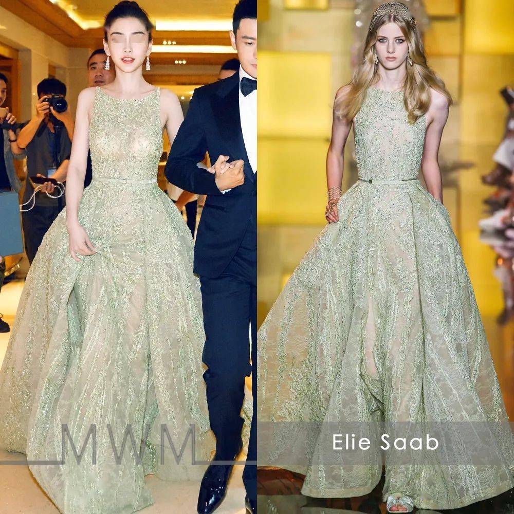 只有超一线女明星才有资格穿的eliesaab高定礼服eliesaab为什么对女