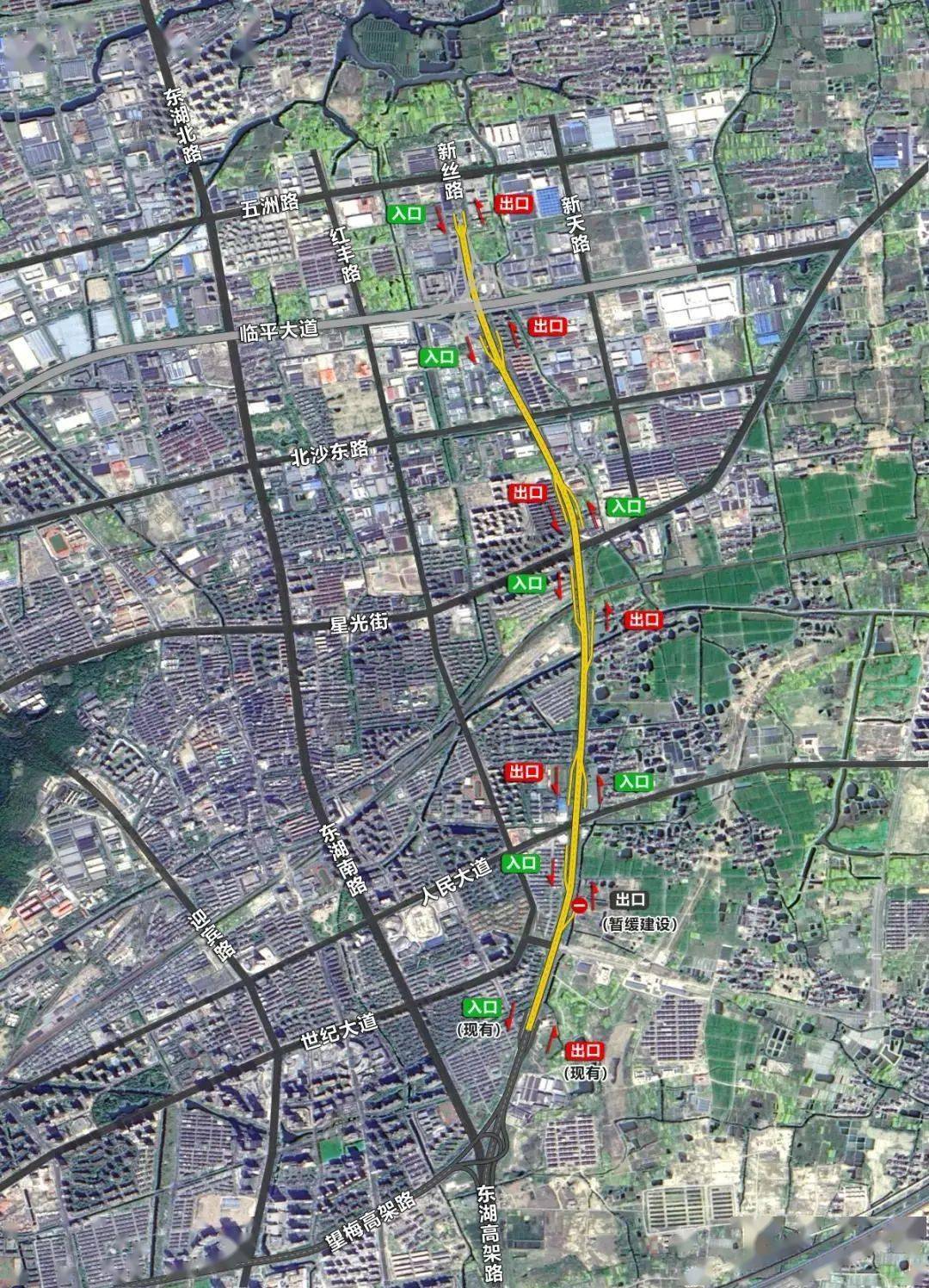塘栖镇,终点位于s304省道与运溪路交叉口,与规划杭州中环相接,全长约