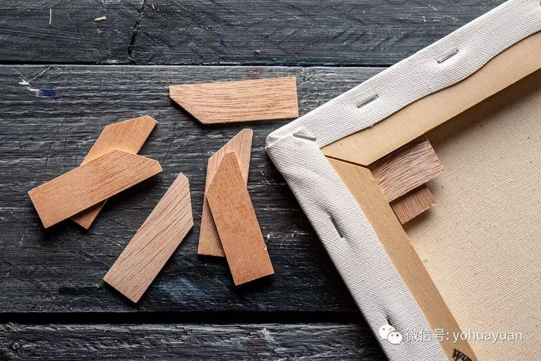 油画基础知识：如何绷画布？_画框