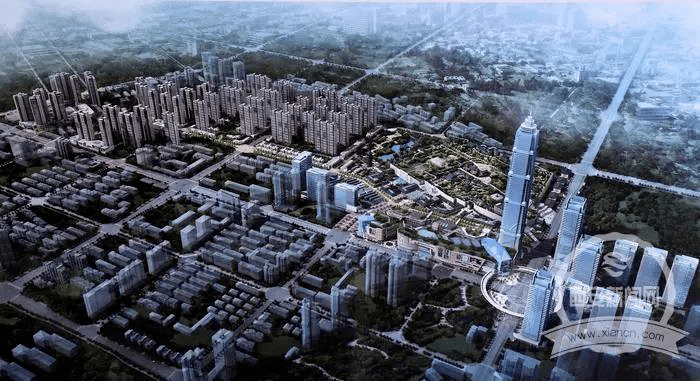 青龙寺组团棚户区改造后效果图   :西安新闻网