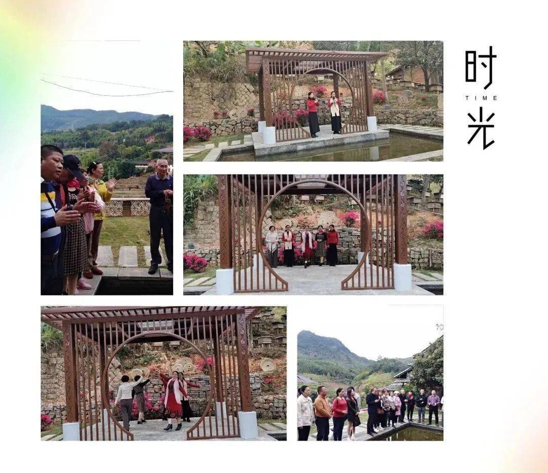 12月8日,在巨口乡馀庆,谷园等村举办半军事化封