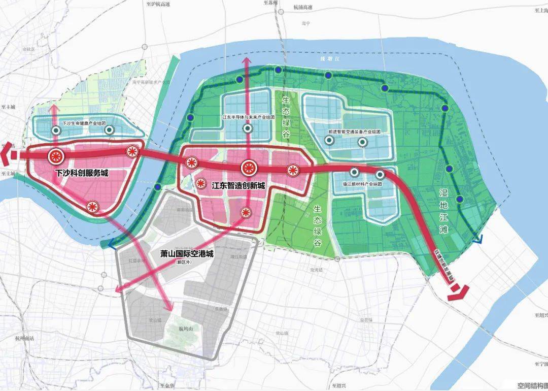 杭州首份面向2035年的区域战略规划正式发布!钱塘新区