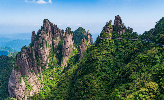 三清山冬景010203$350人上帝遗落在人间的绝美盆景群山峻岭人间仙境