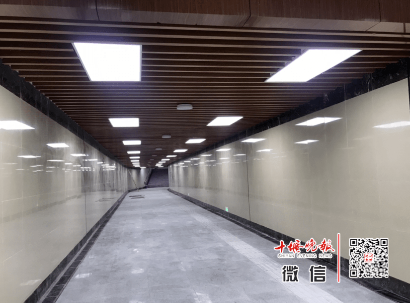 现场图传来!十堰这处地下通道投用时间定了
