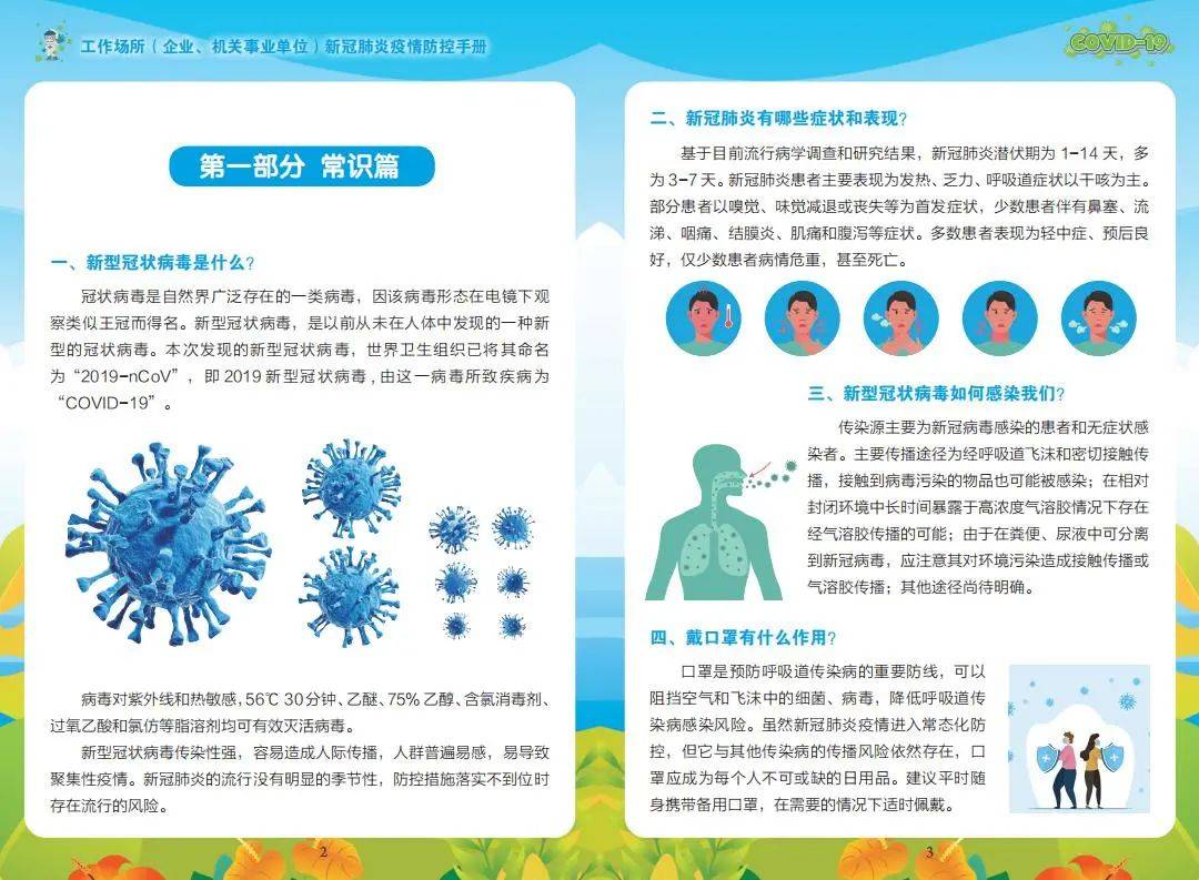 工作场所 企业、机关事业单位 新冠肺炎疫情防控手册 搜狐大视野 搜狐新闻 3575