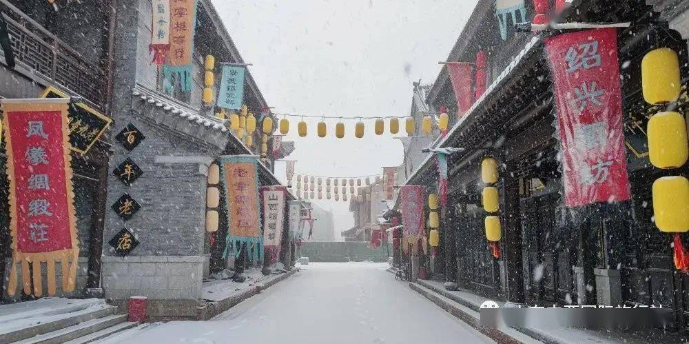 山东中亚今日播报初雪如约而至下雪的莒国古城你不知道有多美