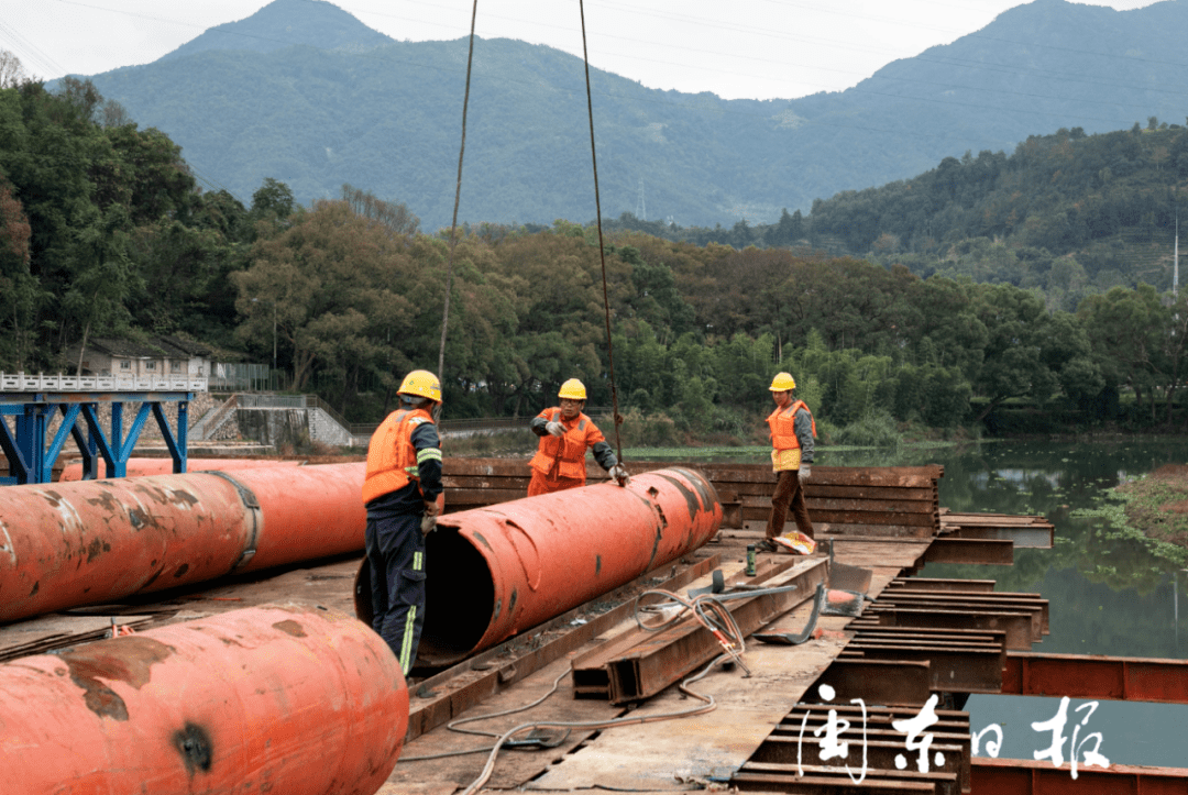 福安横跨穆阳溪联虹大桥加紧建设