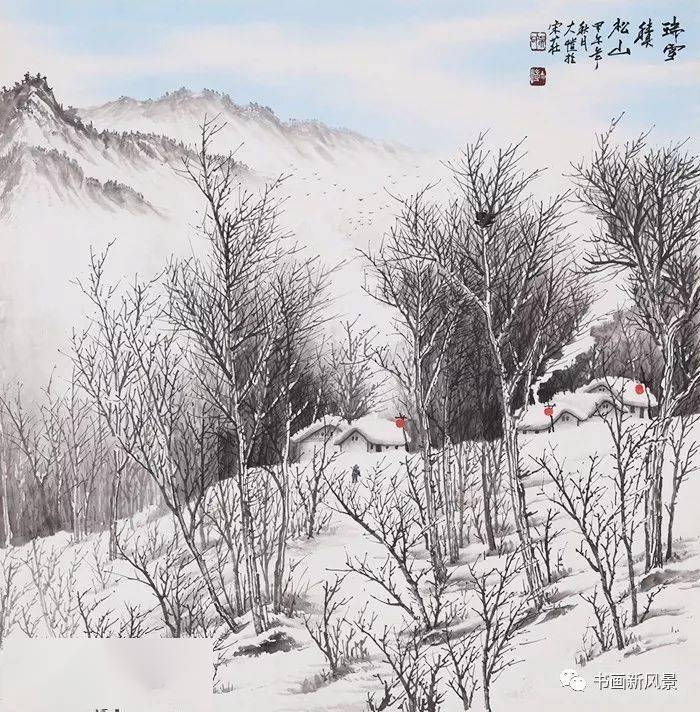 名人名画冬天把最温暖的36幅雪景画送给您