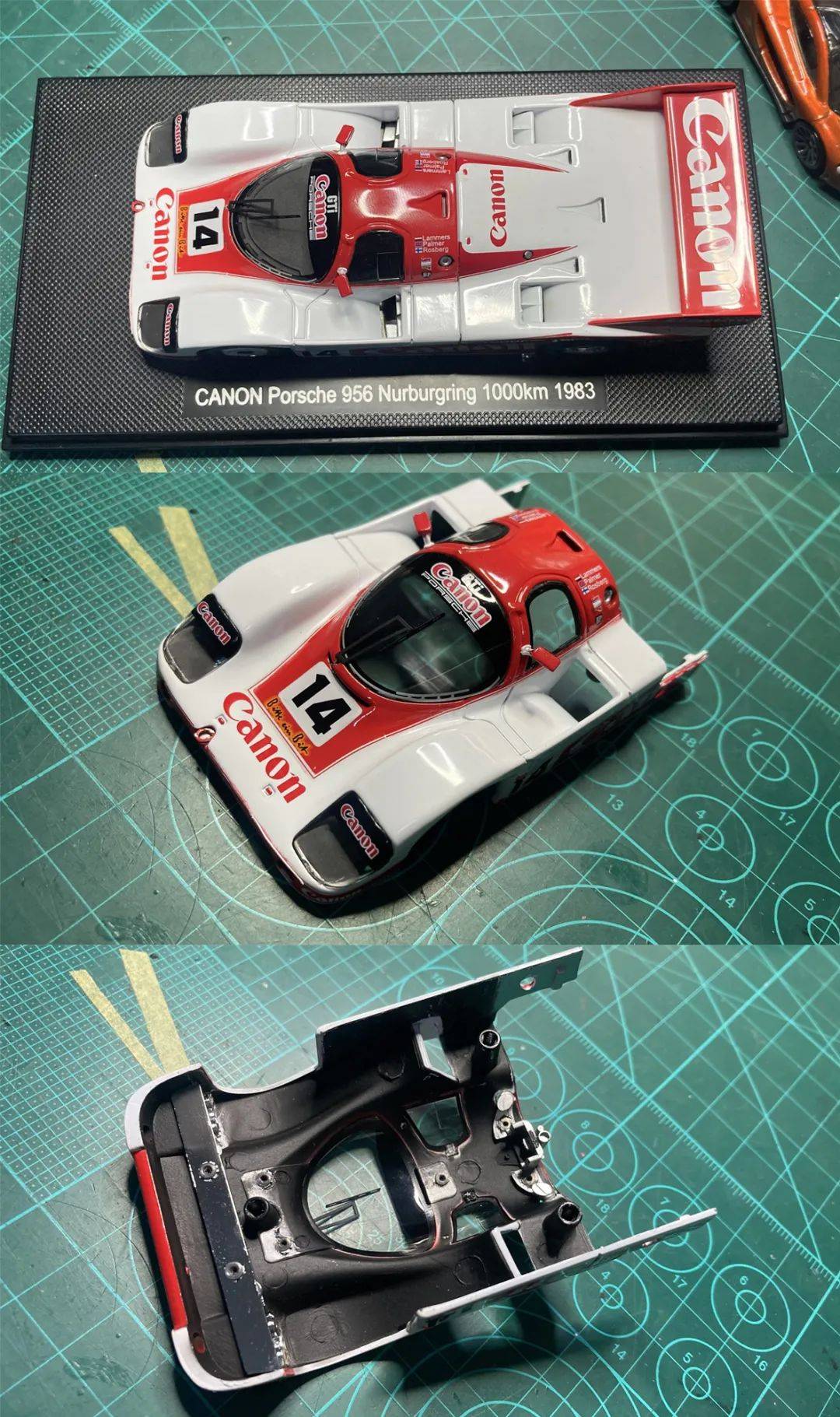 爱拆车模 | 物美还价廉!ebbro 1:43 保时捷 956 赛车模型