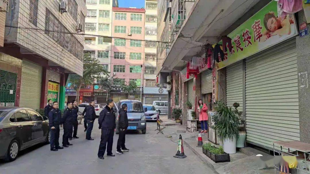 扫黄!云浮sir重拳整治吉祥路,富华路"涉黄"重点区域
