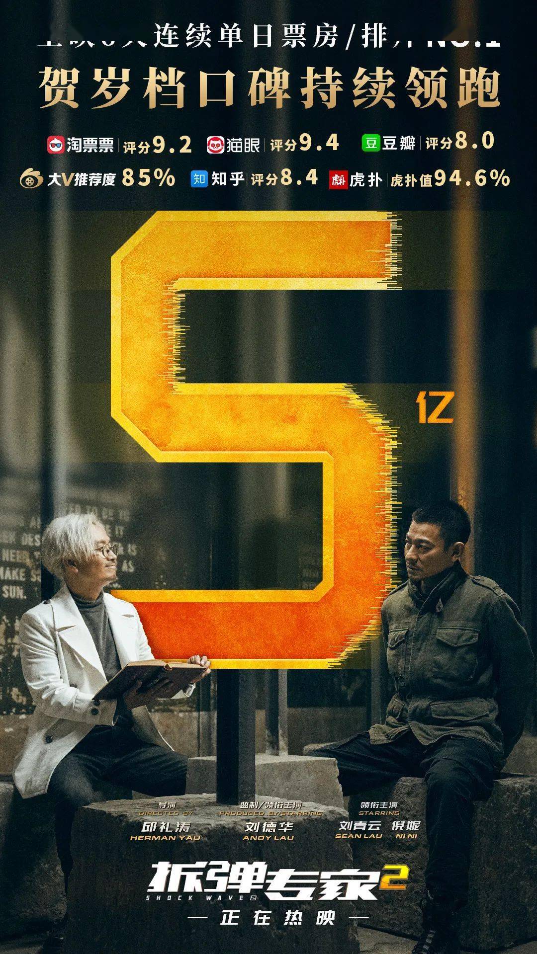 热映中|《拆弹专家2》曝正片彩蛋 藏着今年最后一份"意难平"