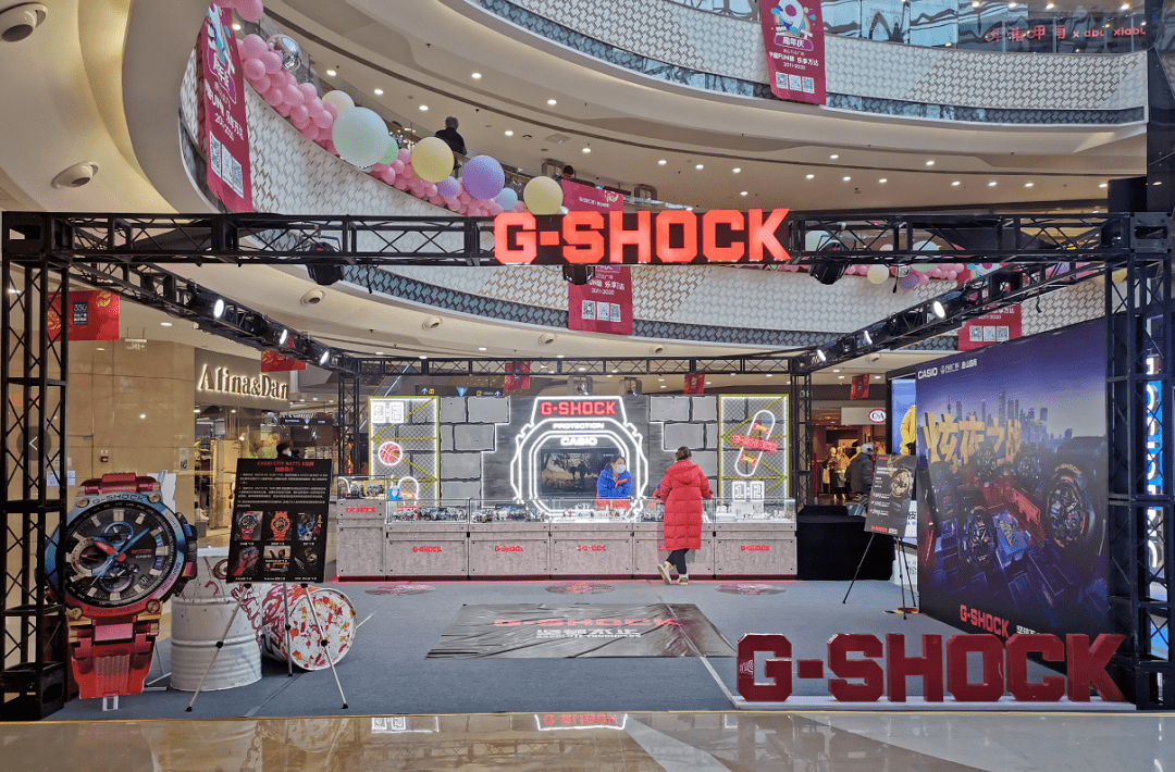 店铺地址:河北省唐山市路南区万达广场一层卡西欧手表专卖店  巡展