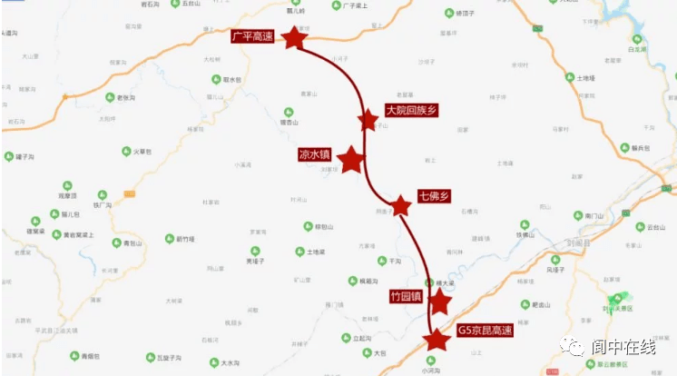 据初步了解,青(川)剑(阁)高速公路总投资约69亿元,路线总体呈南北走向