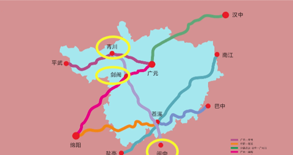 新规划高速公路:青川→剑阁→苍溪→阆中.经过你家吗?_项目