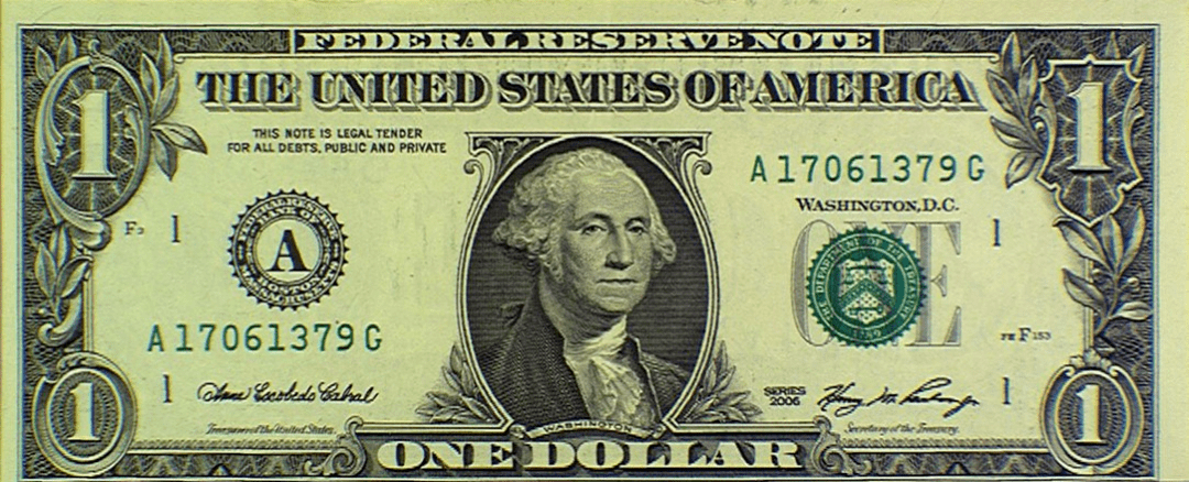 一一钱币 | 假钞鉴别:2006年1美元