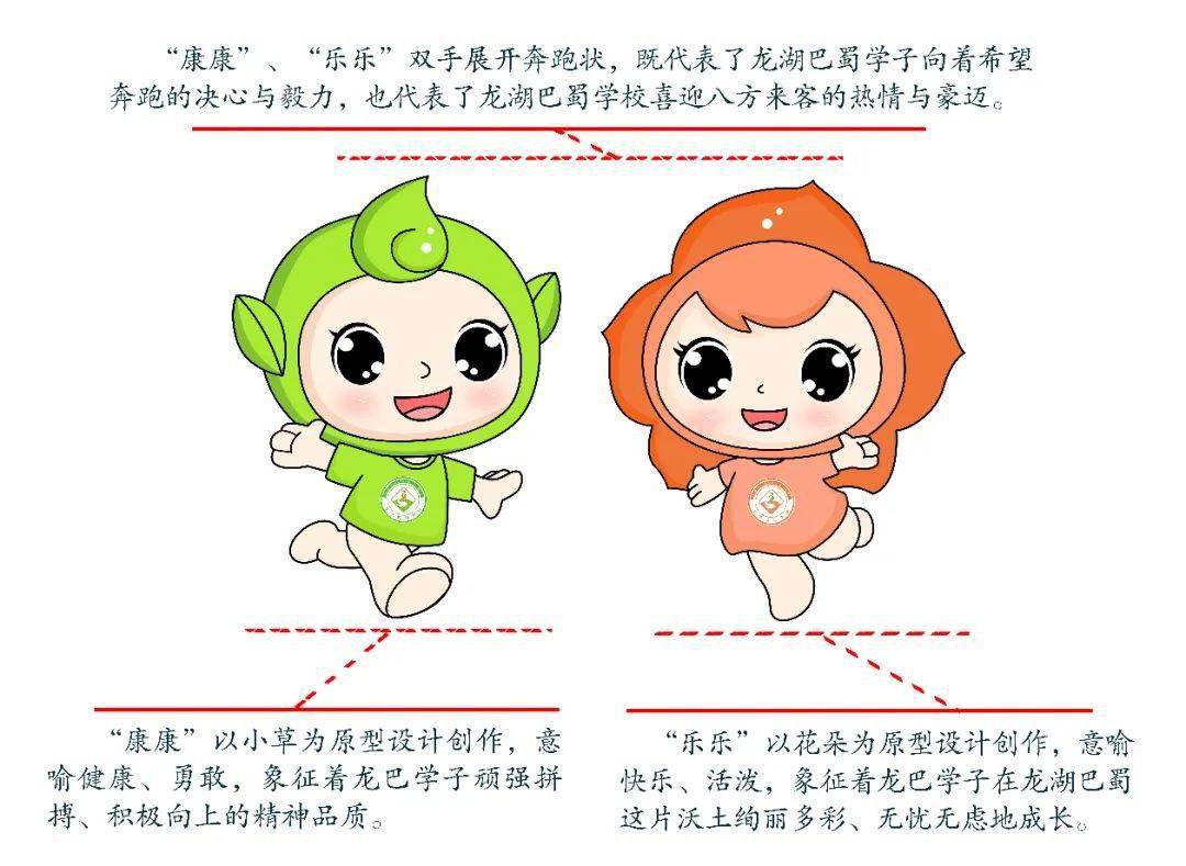 因为爱,所以在(之三) | 龙湖巴蜀学校20周年校庆logo及吉祥物正式发布