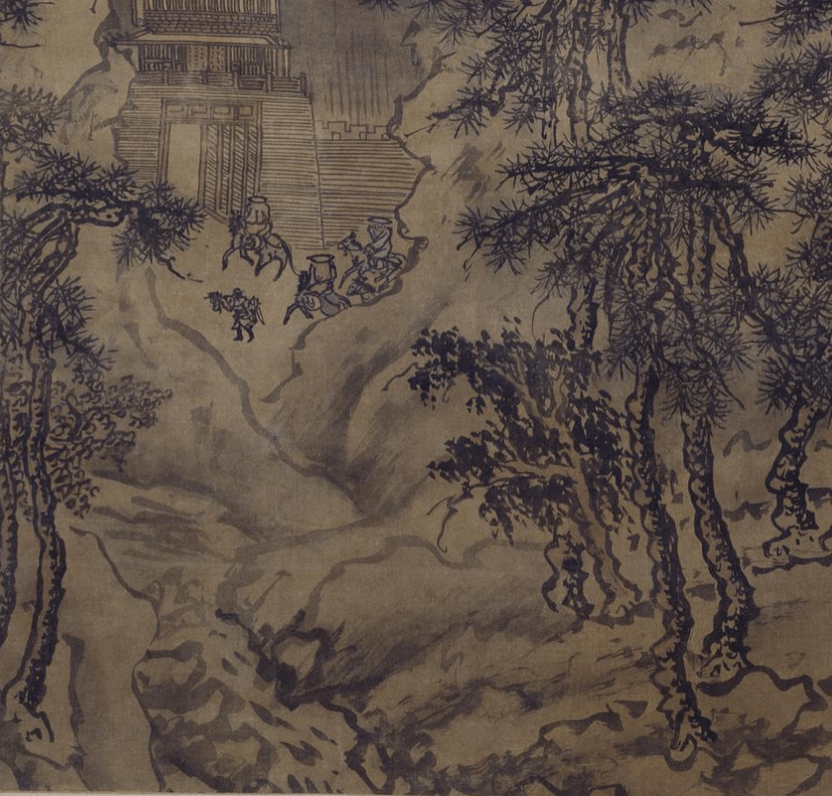 赏画|戴进《雪景山水》轴