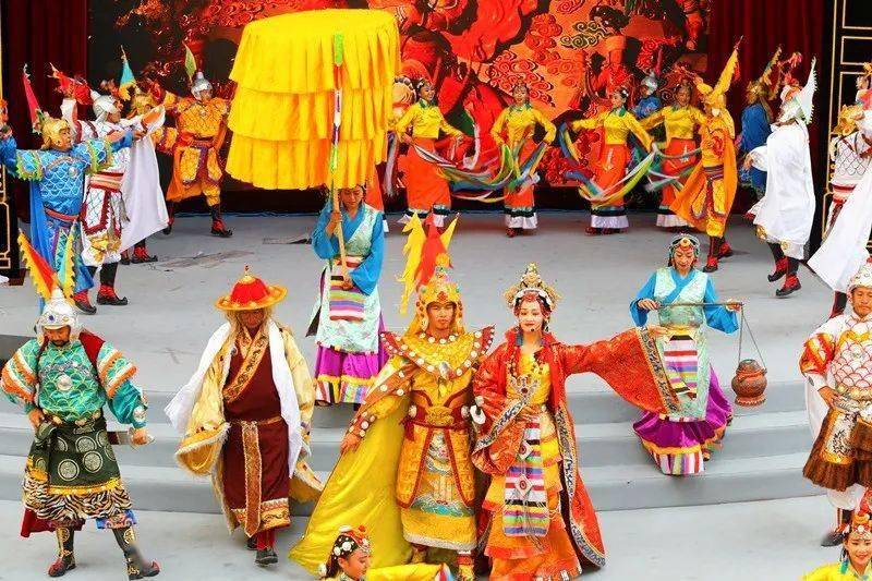 【文旅新闻】河湟印象丨藏戏—果洛马背藏戏(二十)_表演