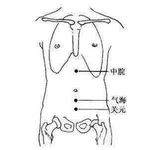 气海穴中脘穴关元穴 部分图片来源网络,非商业用途,仅作为科普传播