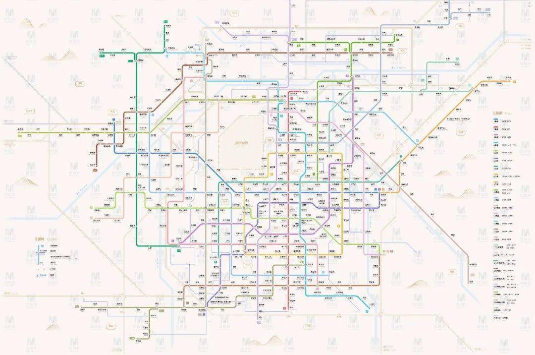 看看2021年西安城轨线路规划_地铁