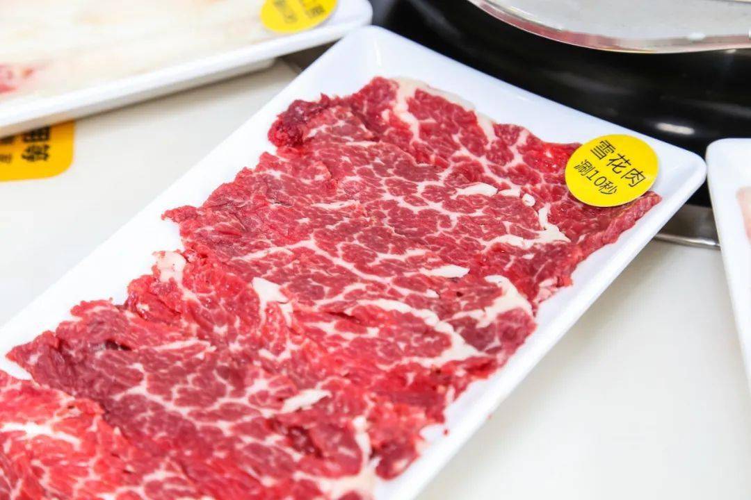 现点现切鲜牛肉 ▎上品牛肉潮汕火锅店【让你一口驱散