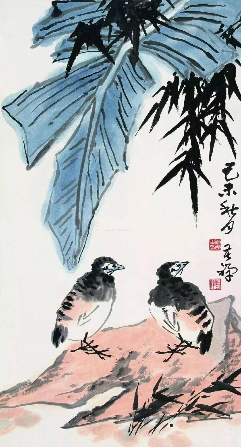 历代写意花鸟画范作选集（第141集）[155幅]