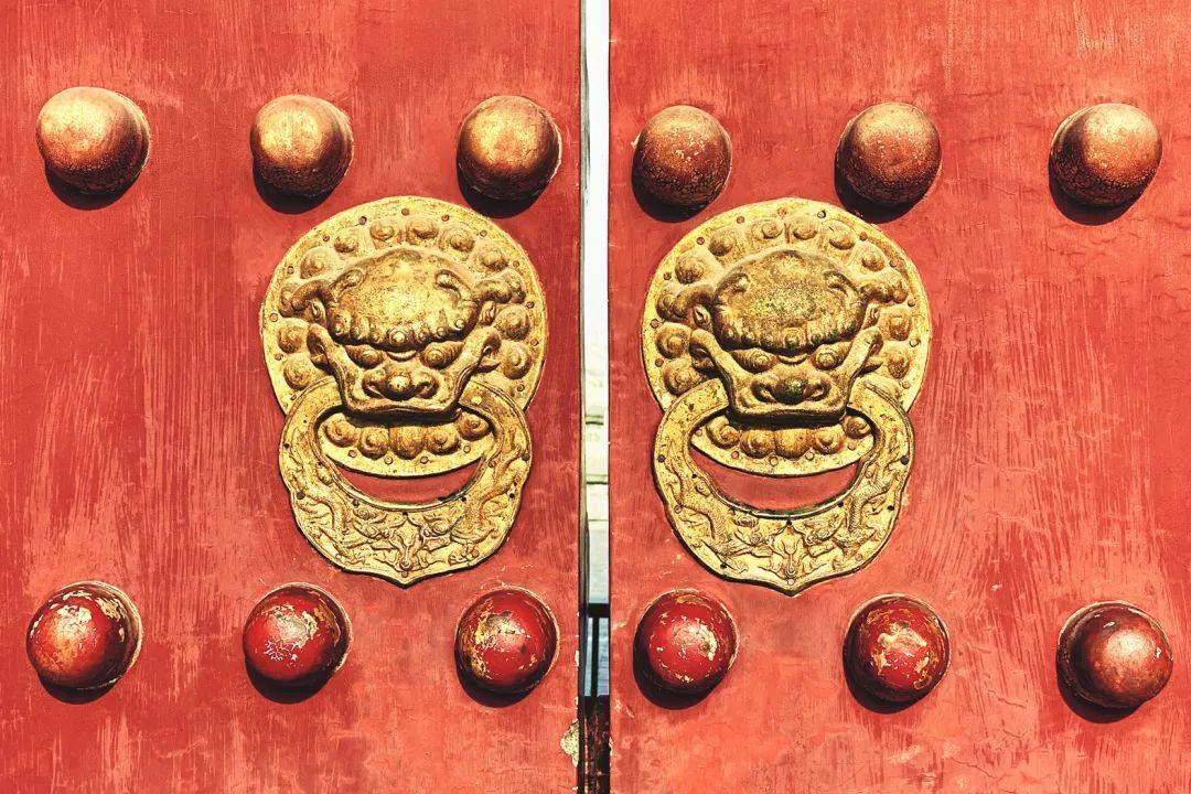 双门晓锁响朱扉略述中国古代官式建筑之门