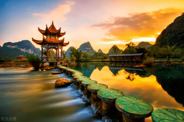 袖珍版桂林山水!在靖西鹅泉,赏秀美风光 | 冬游广西