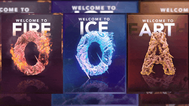 普通海报 c4d=一绝?