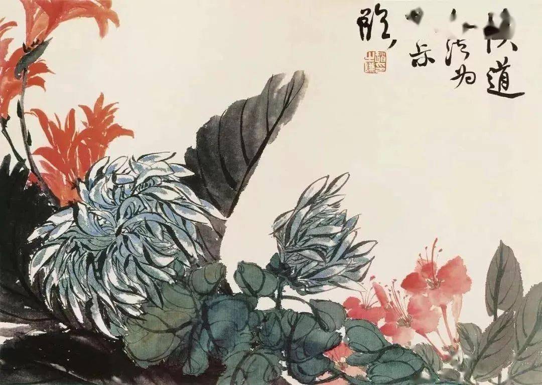 赵之谦花鸟画欣赏