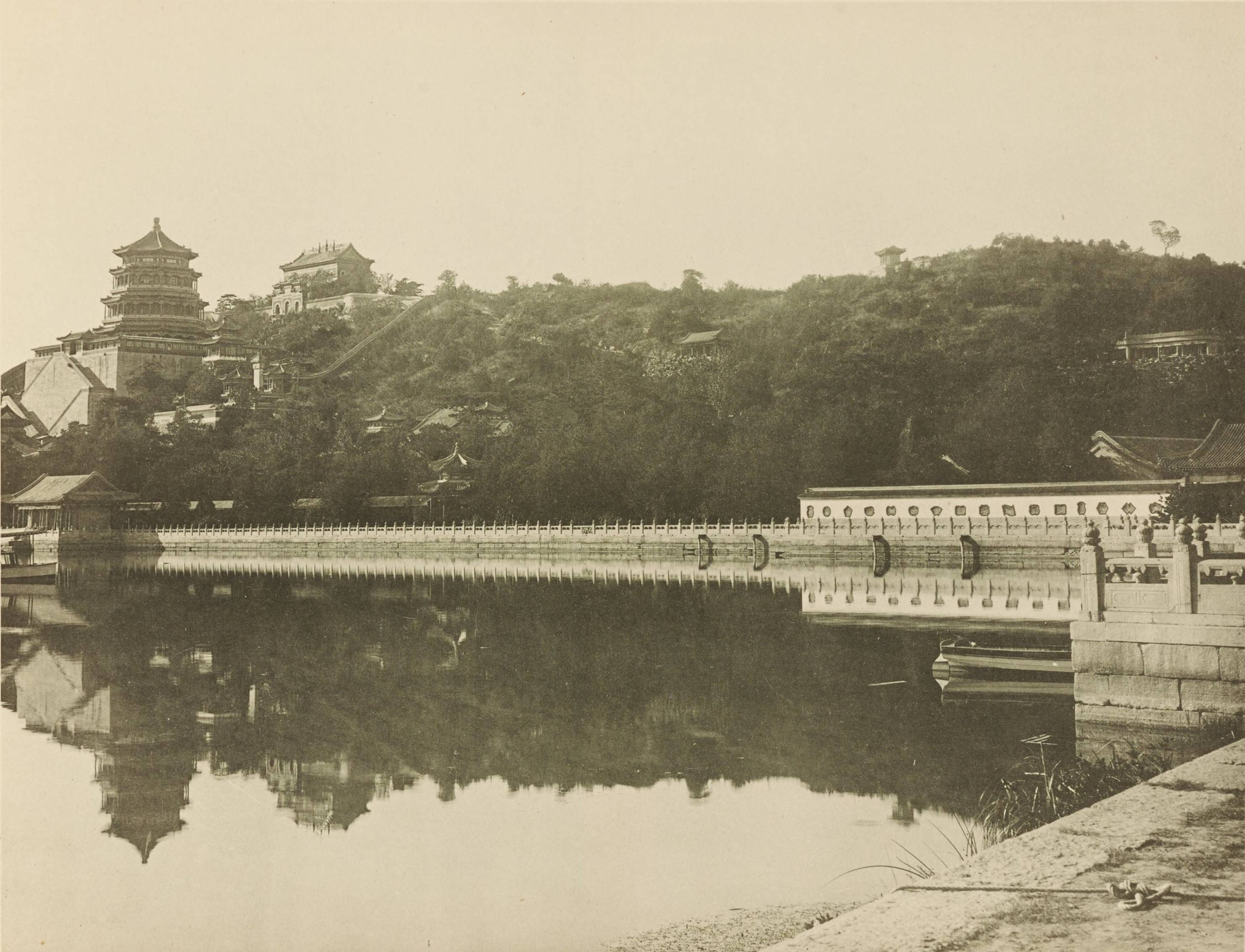 从历代老照片,看颐和园万寿山历史演变