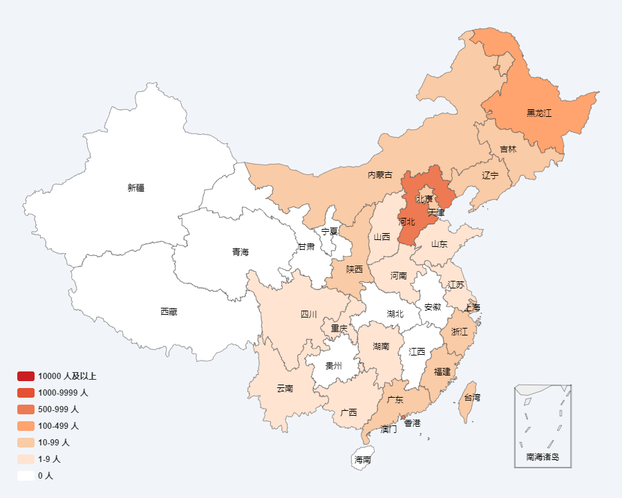 中国多地又出现了零星的散发肺炎病例,尤其是河北,黑龙江等地,疫情