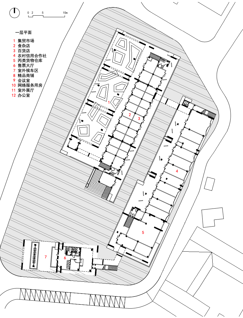 湾头桥乡镇中心,"烟火气"场所 / 地方工作室