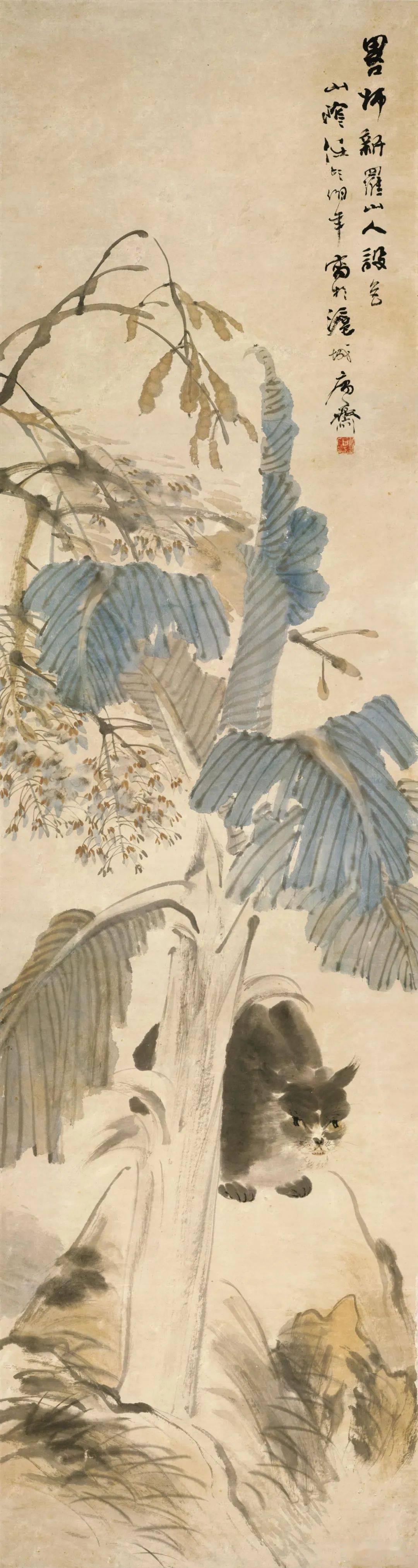 任颐《猫》任颐《芭蕉狸猫图》王维烈《猫石图》返回搜狐,查看更多