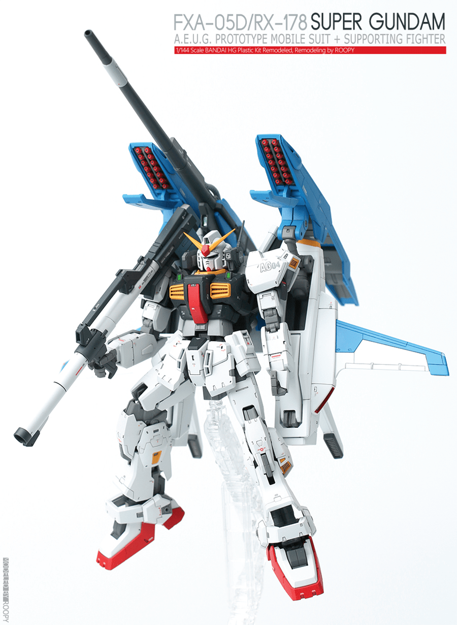 超级高达完成,rg mkii g-防卫者制作