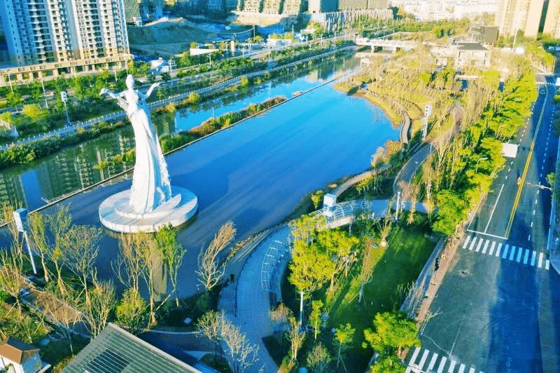 西昌月亮湖湿地公园成网红未来西昌城区可坐船直达邛海