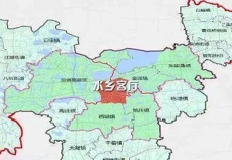 "江南水乡客厅 "在汾湖高新区地域内占地约13平方公里,占总面积三分之