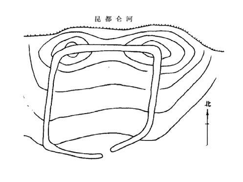 石门障平面图