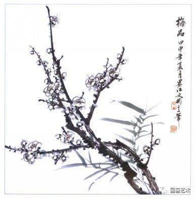 图文教程—怎样画梅(提高篇01)_梅花