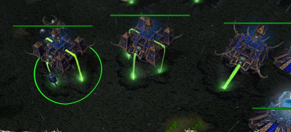 魔兽争霸3:亡灵族想要开矿,大墓地,通灵塔1个都不能少