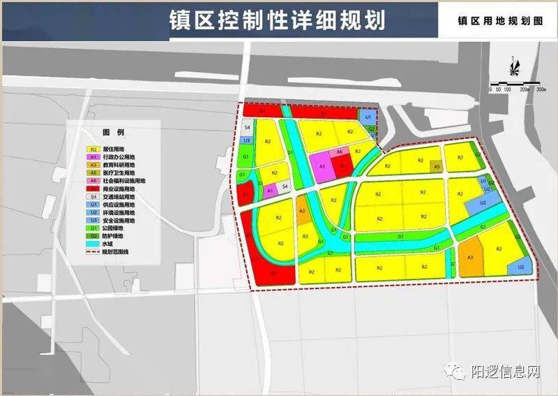 新洲区涨渡湖镇区控制性详细规划批前公示