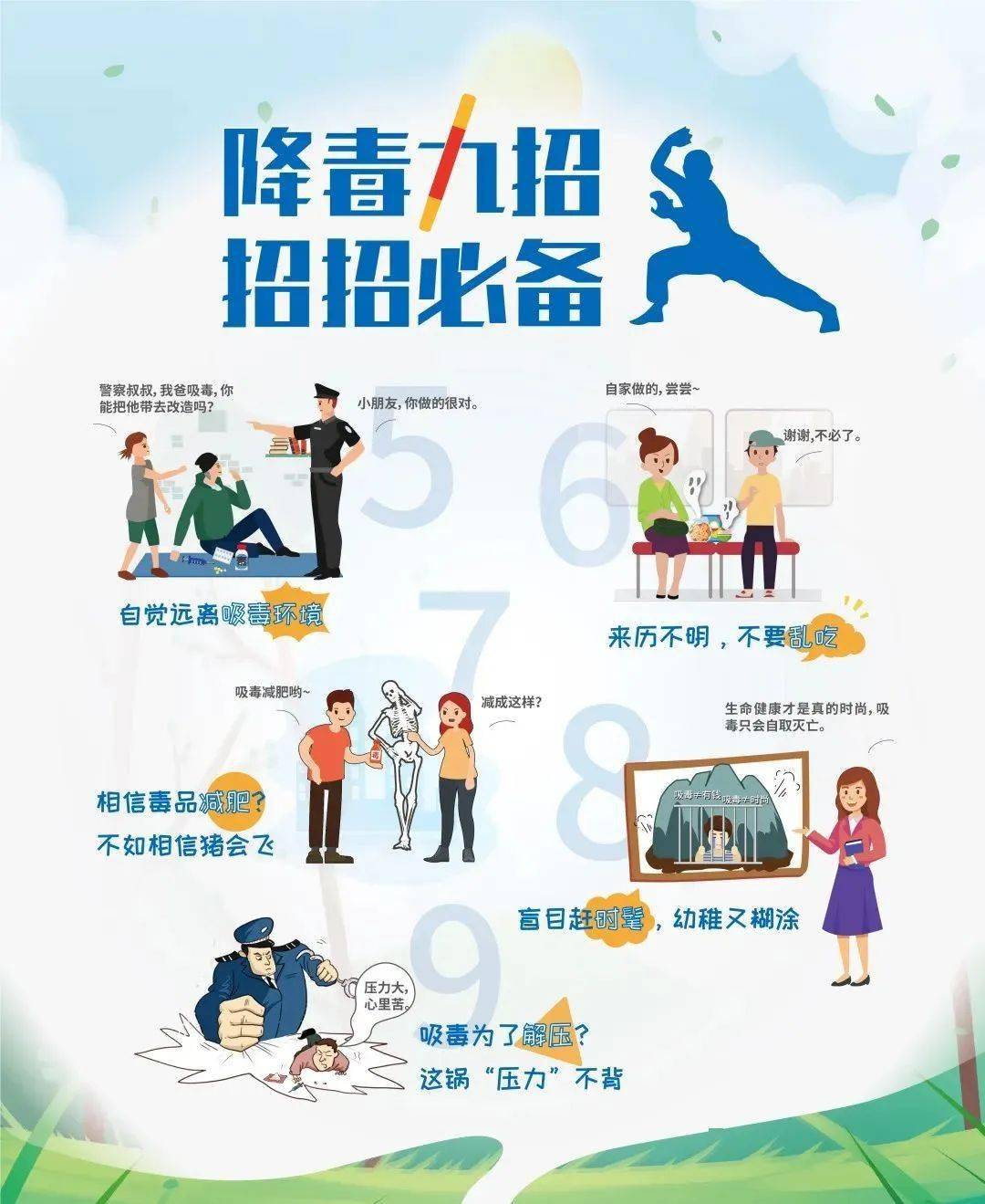 图说禁毒珍爱生命远离毒品禁毒知识get起来