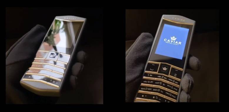 珠宝商 caviar 推出奢侈品按键手机:致敬威图,搭载安卓系统