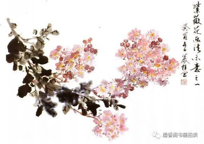 图文教程:紫薇花的写意画法