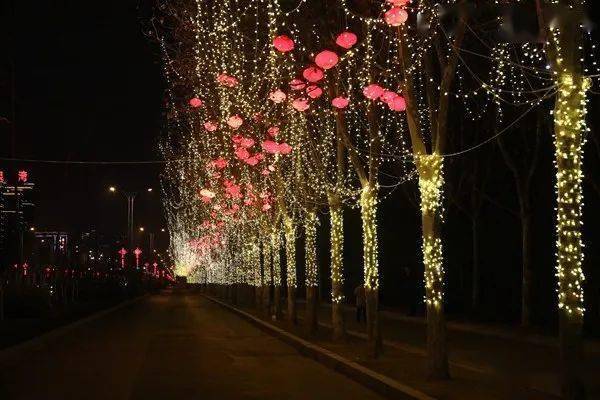 龙泉街道实施亮化提升工程扮靓城市夜空