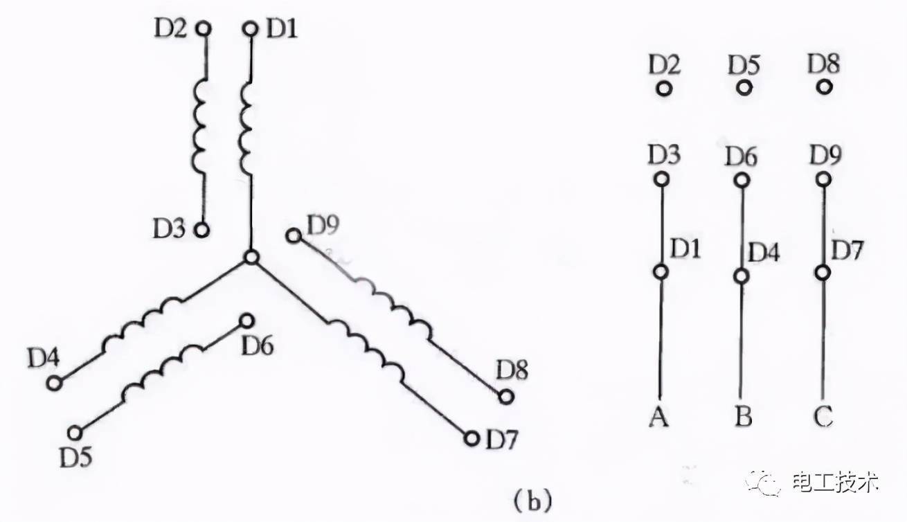 双速电动机2y/2y接线方法