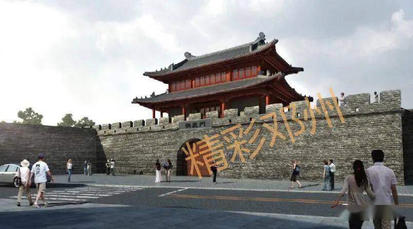 新华路平城门今日通车 大美邓州向全国发出邀请_城墙