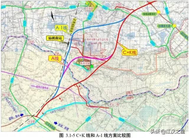 仙桃再建一条高速公路!